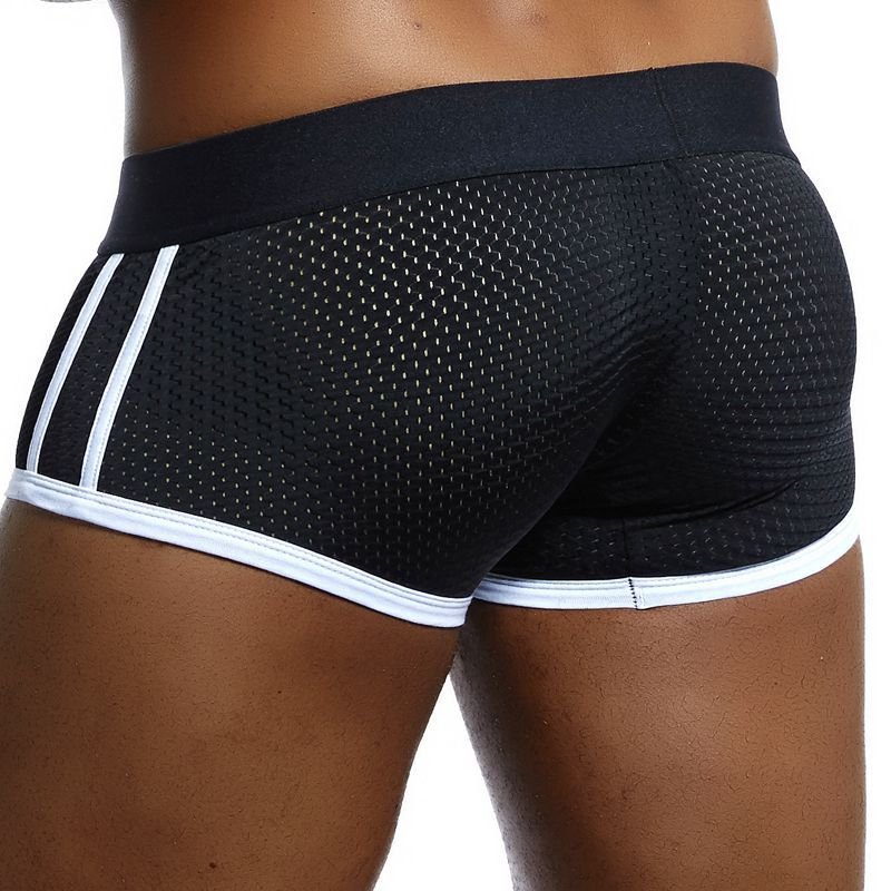 JOCKMAIL Brand Jocks, Underwear &  Activewear Boxer Men Breathable Mesh Men's Boxers Male Underpants Sexy Gay penis pouch Panties  Mens Trunks Pant - Image 3