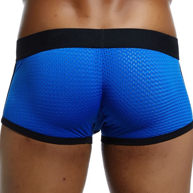 JOCKMAIL Brand Jocks, Underwear &  Activewear Boxer Men Breathable Mesh Men's Boxers Male Underpants Sexy Gay penis pouch Panties  Mens Trunks Pant - Image 2