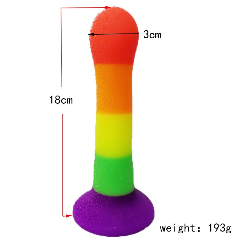 Rainbow Butt Plug &  Prostate Toys - Image 3