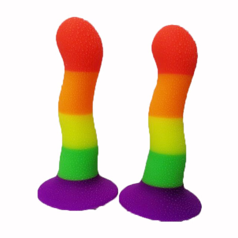 Rainbow Butt Plug &  Prostate Toys - Image 10