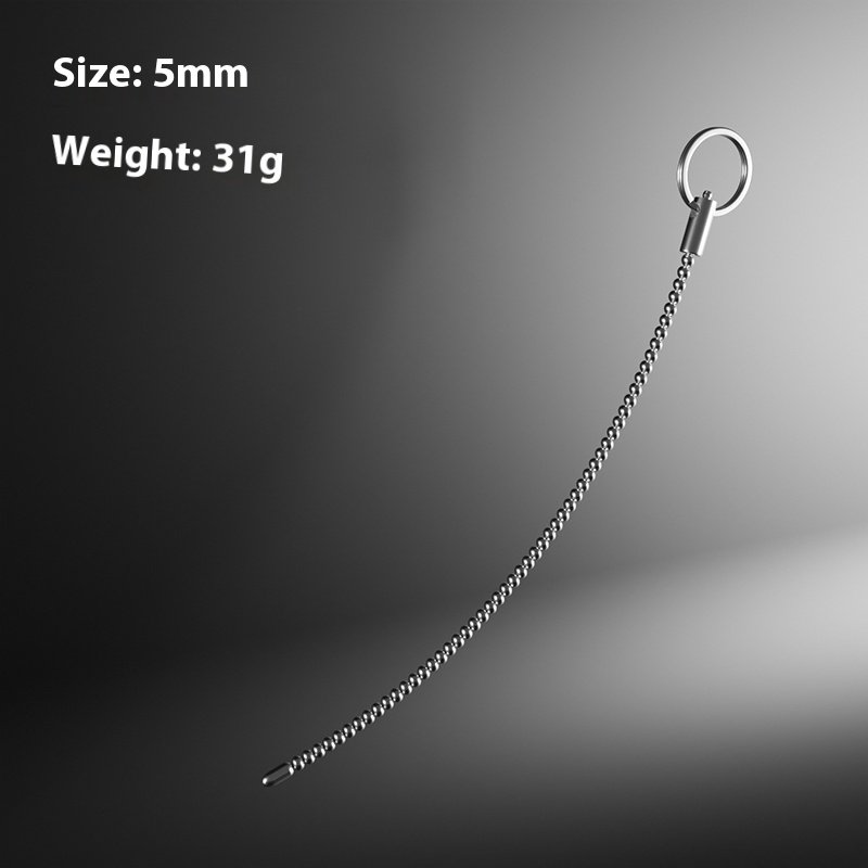 Stainless Steel Beaded Urethral Sound - Image 8