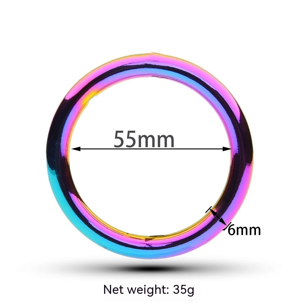 Men's Zinc Alloy Cock Ring - Image 8