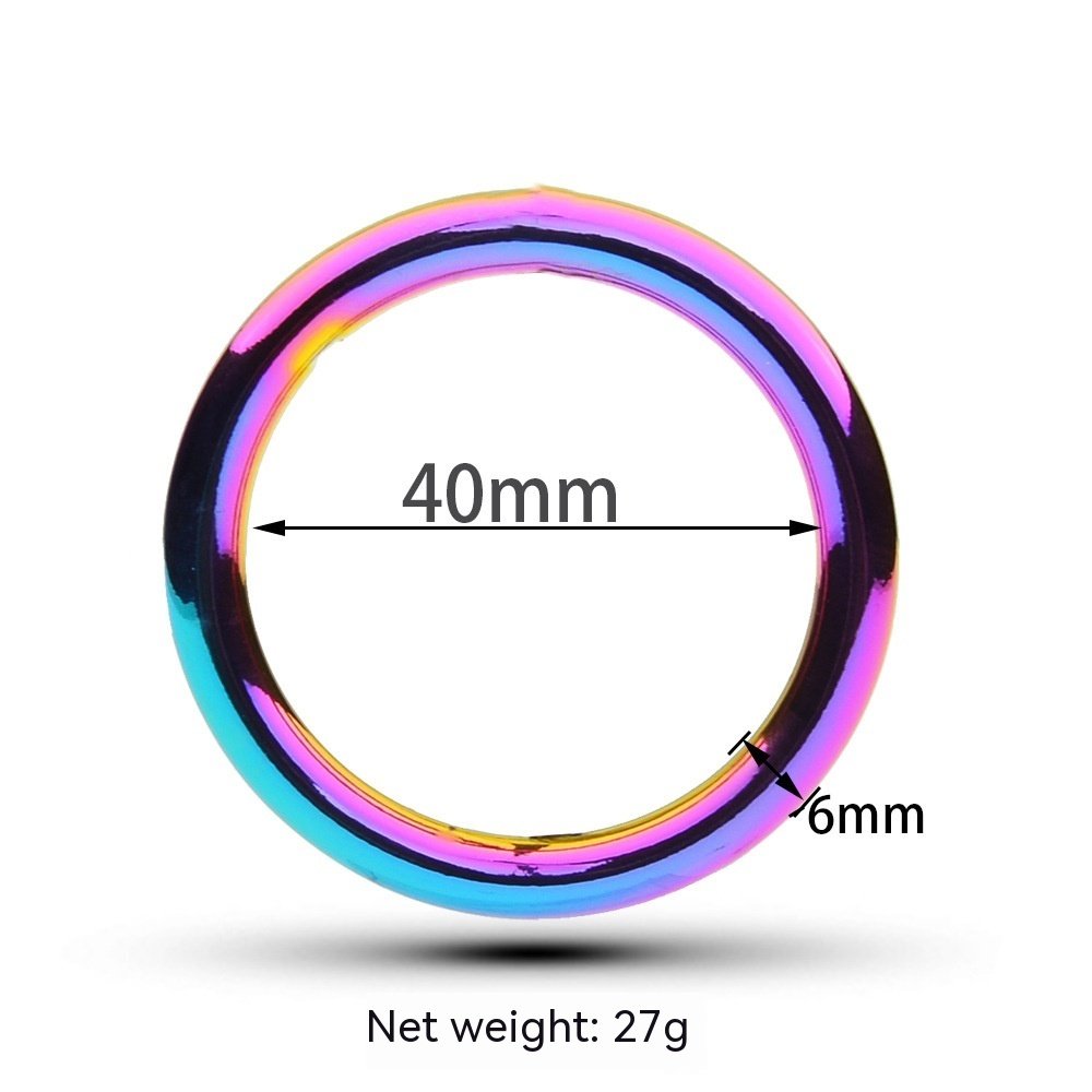 Men's Zinc Alloy Cock Ring - Image 5