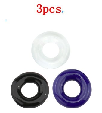 Tri-color ring penis lock fine time delay ring crystal ring - Image 4