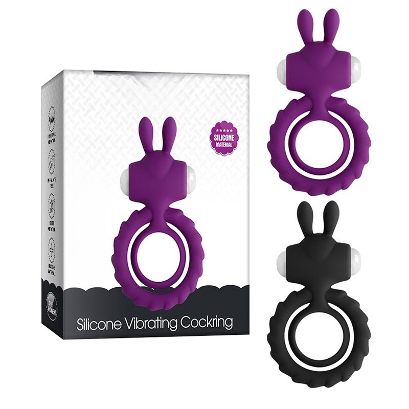 Silicone Vibration Toys Rabbit Ring - Image 8