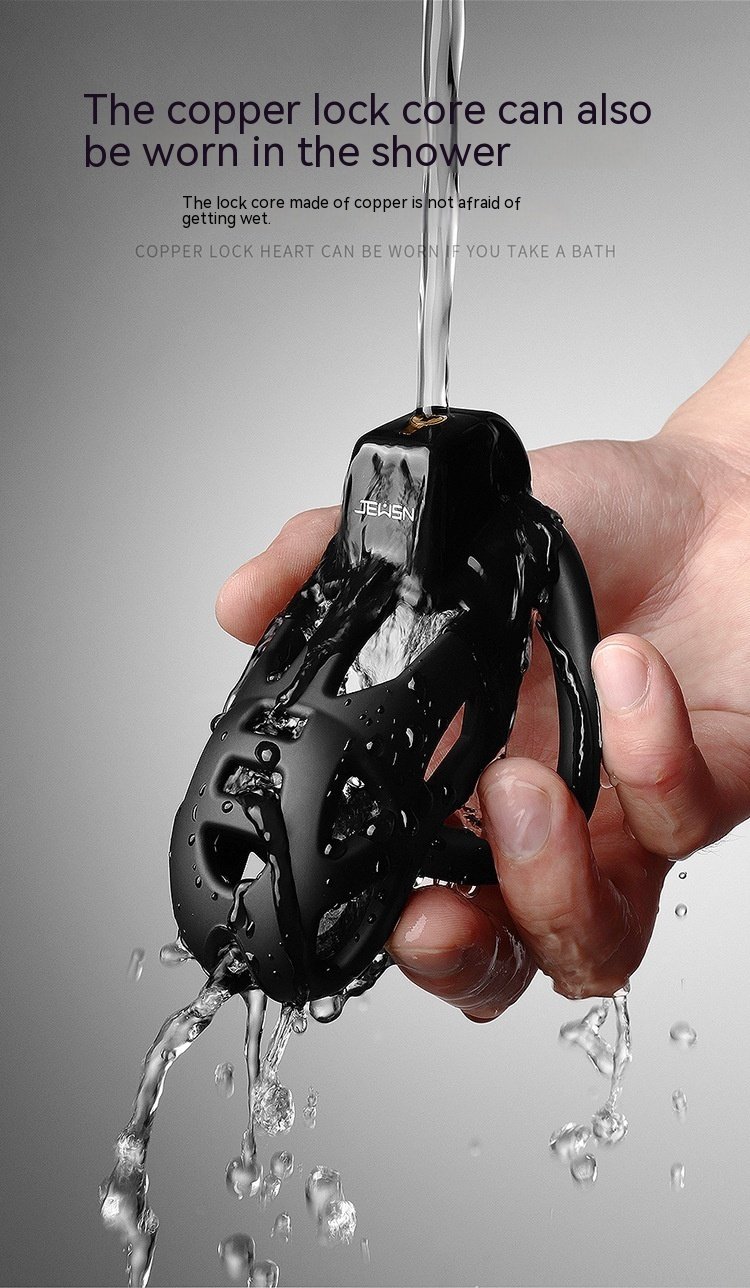 JEUSN Sleepy Dragon Chastity Lock Male Chastity Short Cb Lock - Image 9