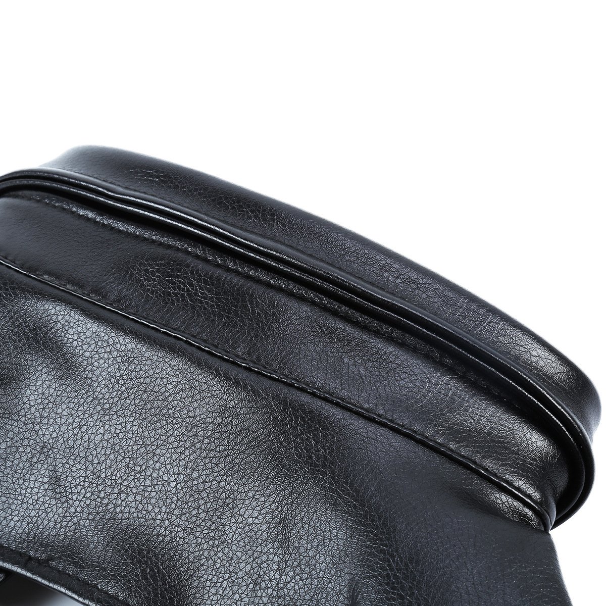 Leather Chest Strap Leather Bodysuit - Image 4