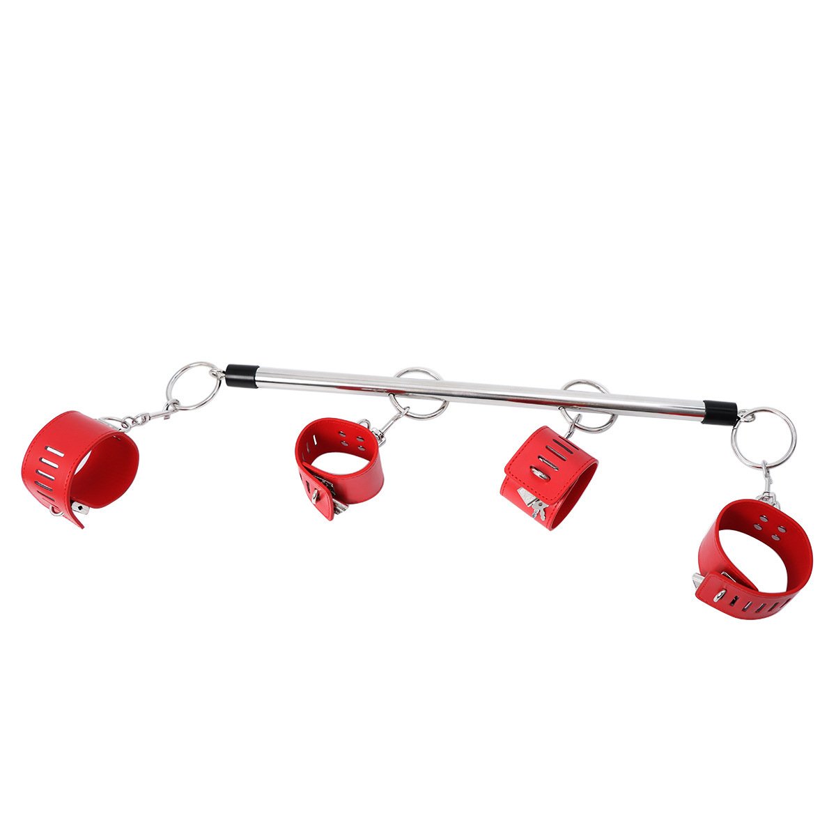 Toys Women Products Iron Tube Handcuffs Footcuffs Bondage Sets Bundled Toys - Image 2