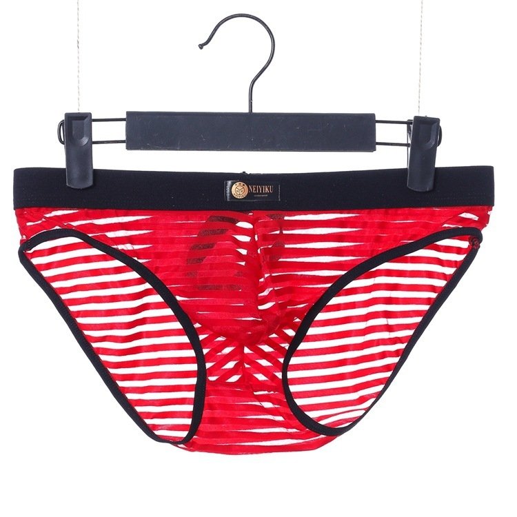 Fashion Personality Ice Silk Jocks, Underwear &  Activewear Men - Image 3