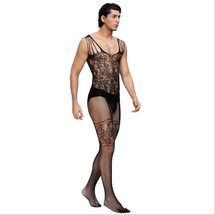 Men's Laced Body Suit - Image 3