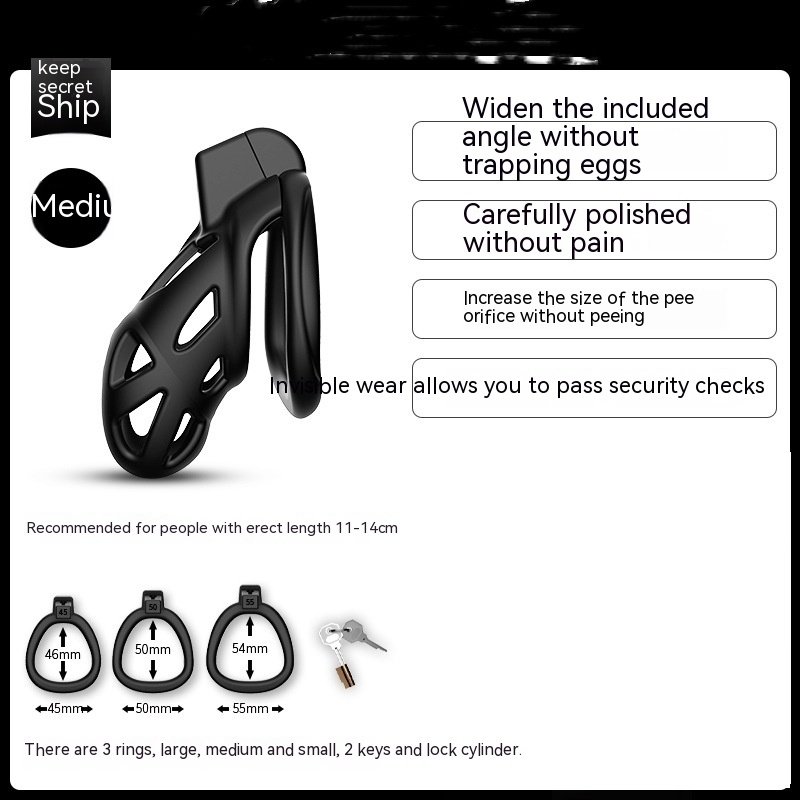 JEUSN Sleepy Dragon Chastity Lock Male Chastity Short Cb Lock - Image 5