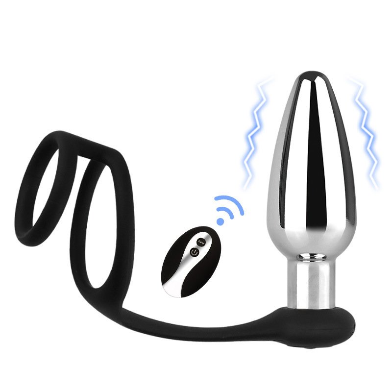Thread Metal Remote Control Vibration Sex Toy Butt Plug &  Prostate Toys Sex Toys Men And Women Masturbation Toys - Image 6