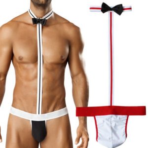 Men's Jocks, Underwear &  Activewear Wide Elastic Bow Tie
