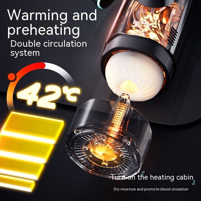 Automatic Retractable Sucking Heating Men's Toys - Image 9