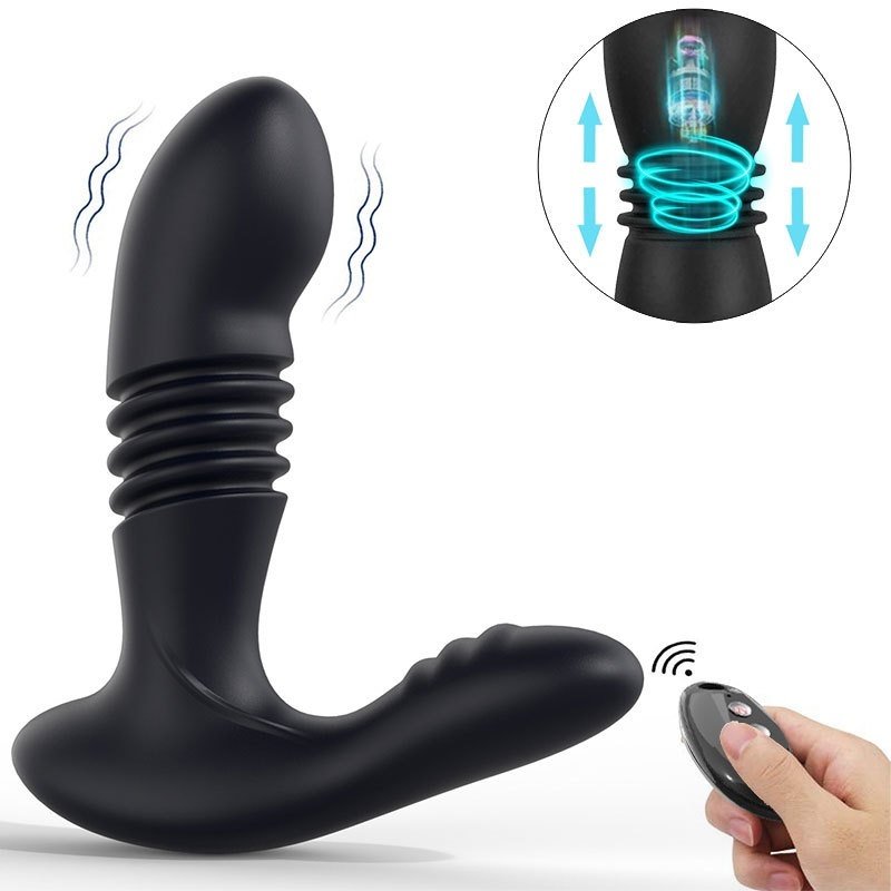 Men's Telescopic Prostate Butt Plug &  Prostate Toys Vibrator - Image 4