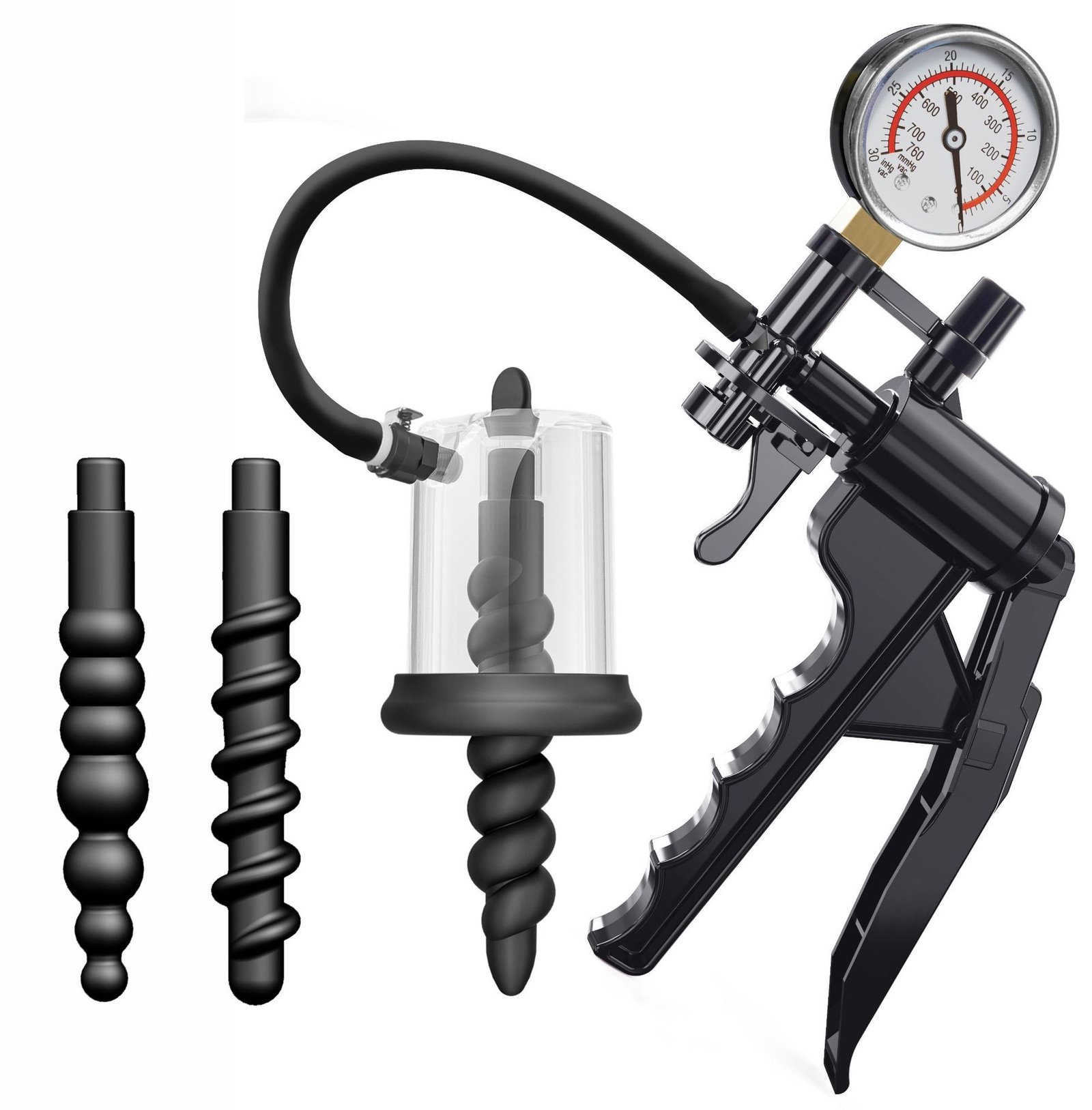 Vacuum Manual Air Pressure Dial Strong Plug - Image 2