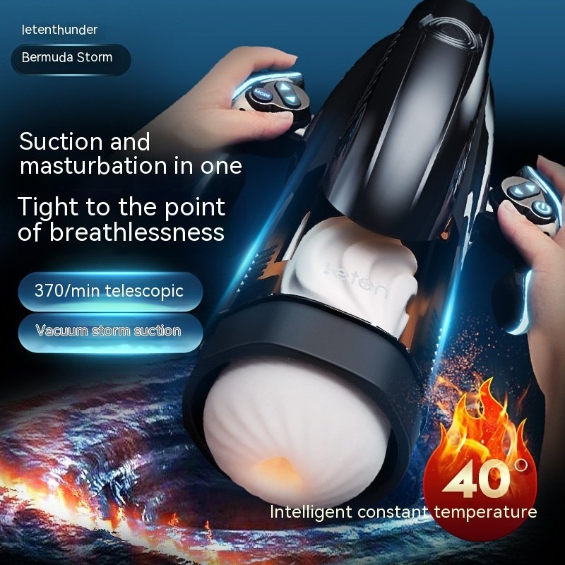 Automatic Retractable Sucking Heating Men's Toys - Image 8