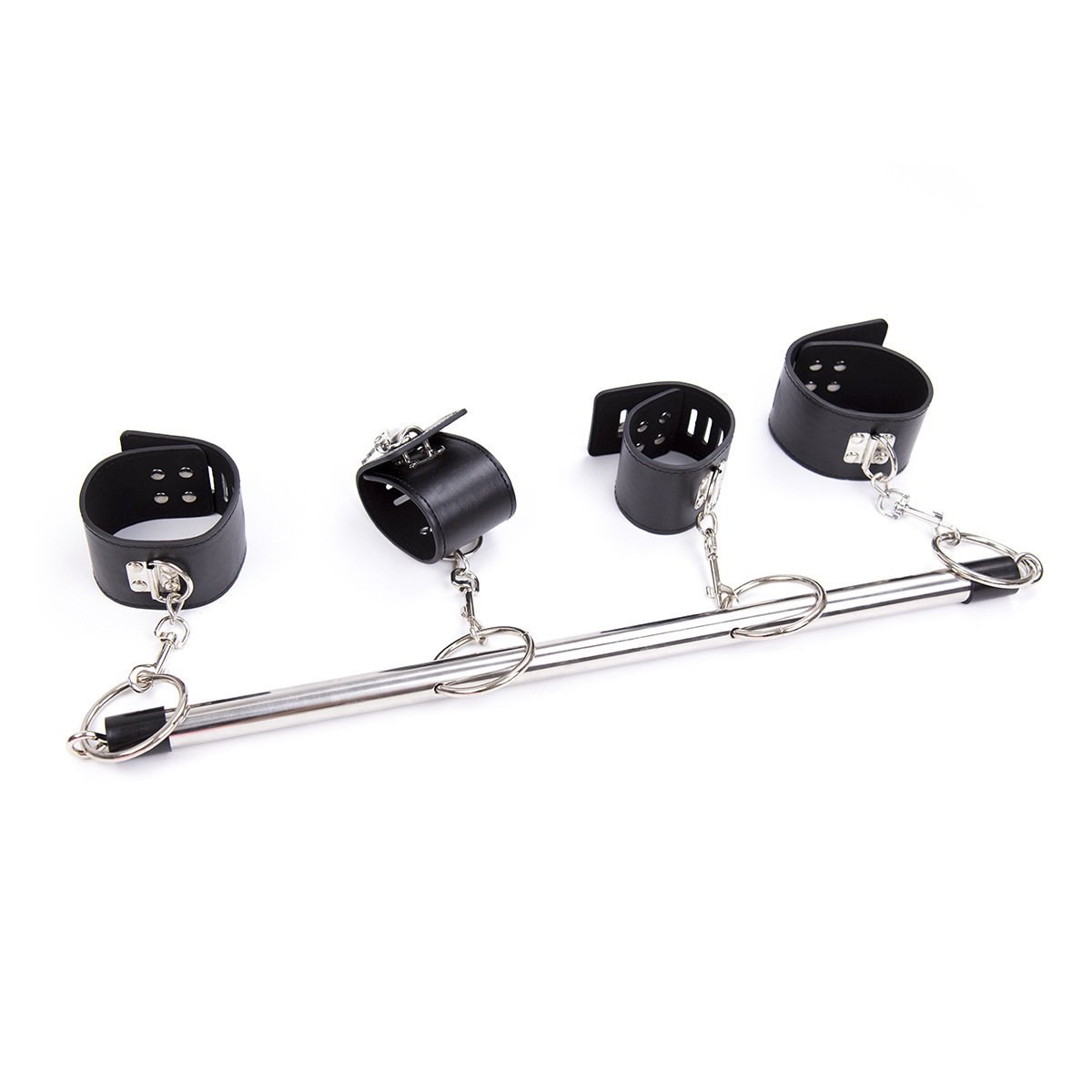 Toys Women Products Iron Tube Handcuffs Footcuffs Bondage Sets Bundled Toys - Image 4