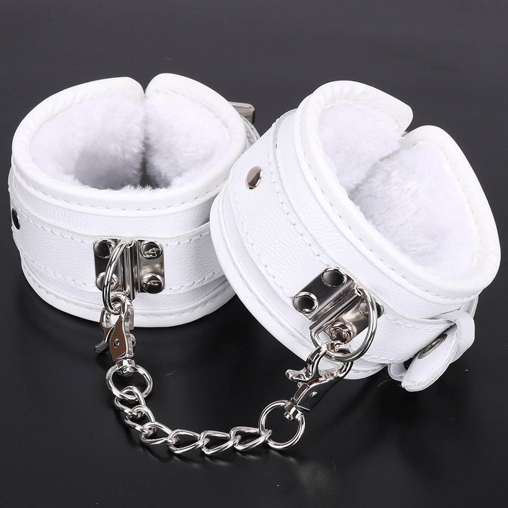 Ball Gag Sexy 7 Piece Set Training Bondage And Discipline Set Plush Leather Handcuffs   Product Wholesale - Image 8