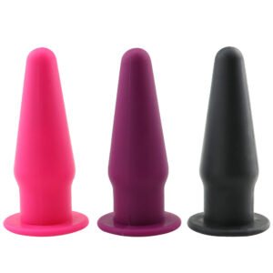 Anal Vibrator Plug Vibrating Butt Plug &  Prostate Toys Sex Toys Silicone G-Spot Stimulator