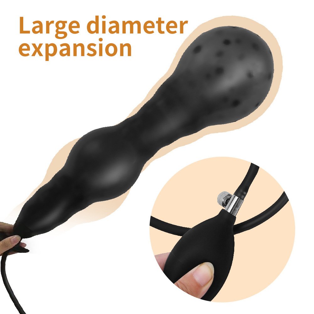 Inflatable Large Folding Butt Plug Dildos Butt Plug Vaginal Anus Expansion Prostate Dilator - Image 5